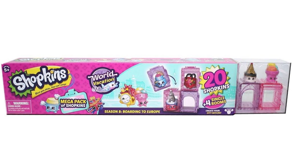 Shopkins Mega Pack Europa Serie 8boarding To Europe MasMercado